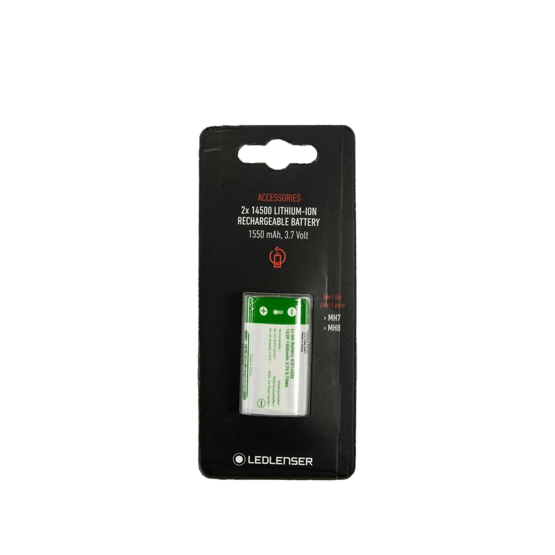 Ledlenser Rechargeable Battery Pack 14500 1550mAh MH7 MH8 iH9R