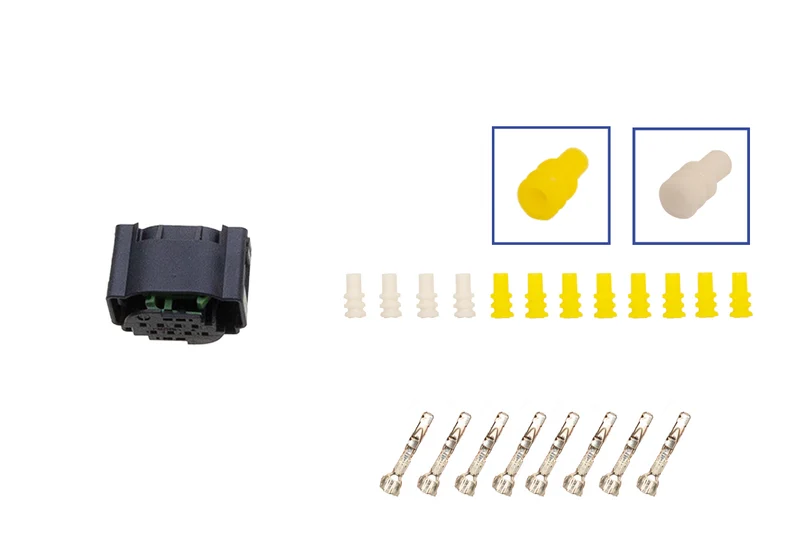 Repair kit connector 8 pin 4F0 972 708 plug housing for VW Audi Seat Skoda