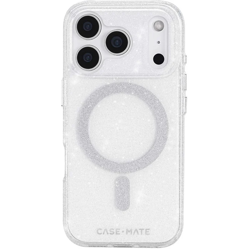 Case-Mate Twinkle MagSafe Case for iPhone 18 Pro (Sheer)