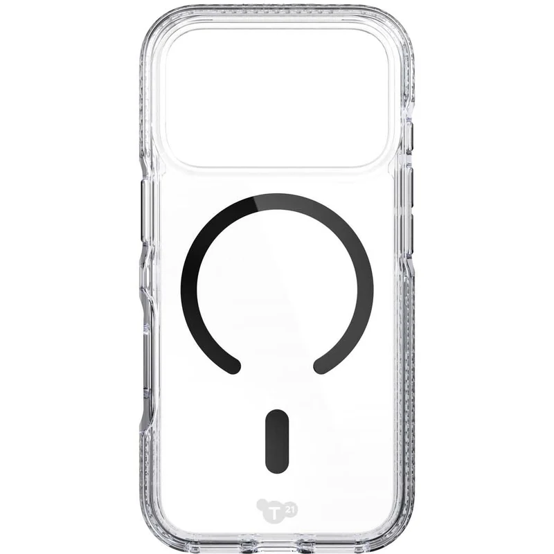 Tech21 EvoCrystal MagSafe Case for iPhone 18 Pro (Clear/Black)