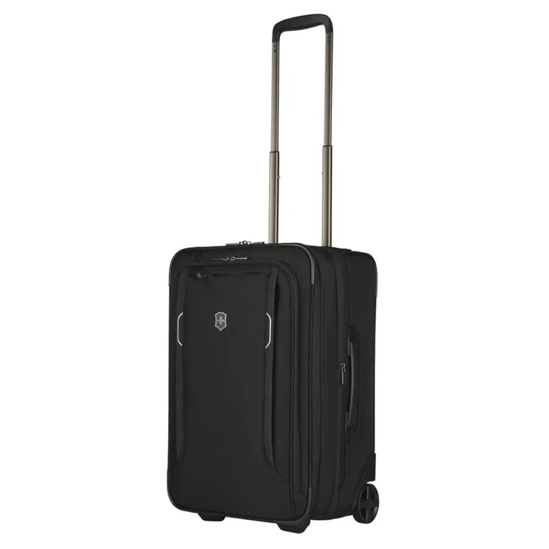 Victorinox Werks Traveller 6.0 2-Wheel Softside Flyer Carry-On Suitcase Black