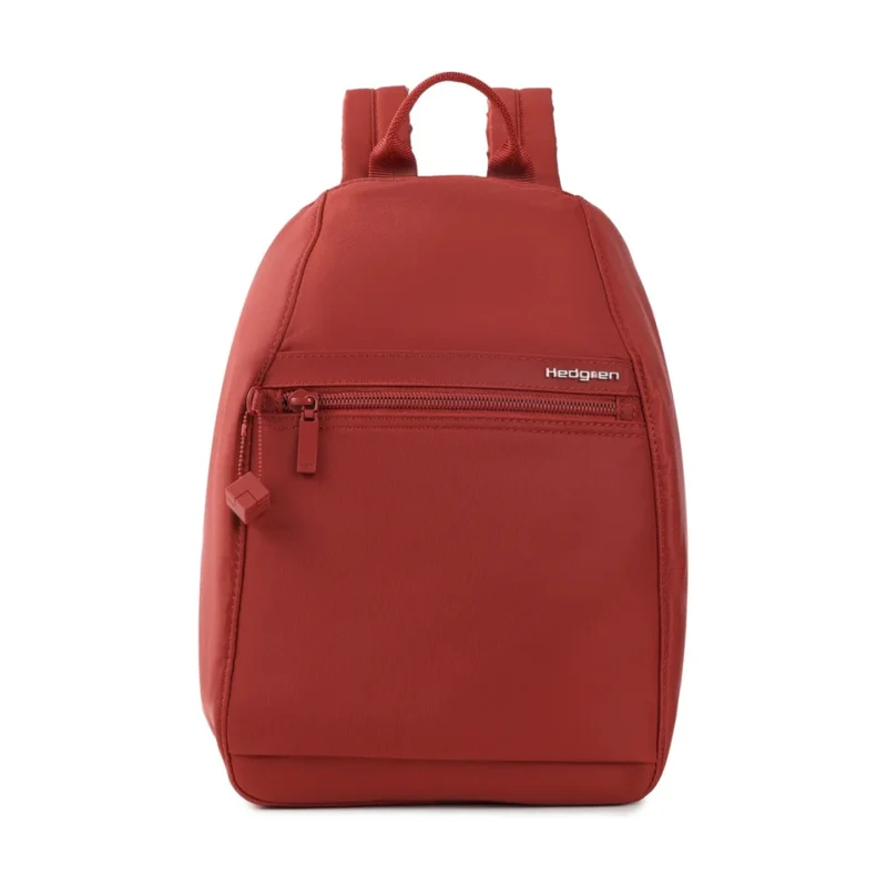 Hedgren Vogue SML Travel Backpack RFID Pocket Lightweight Dahlia Red