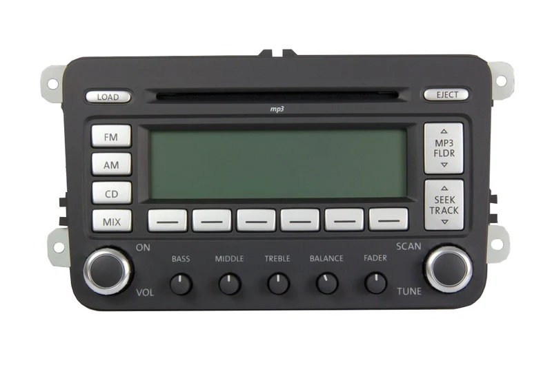 VW U.S. Premium 7 Radio MP3 6 disc CD changer NEW