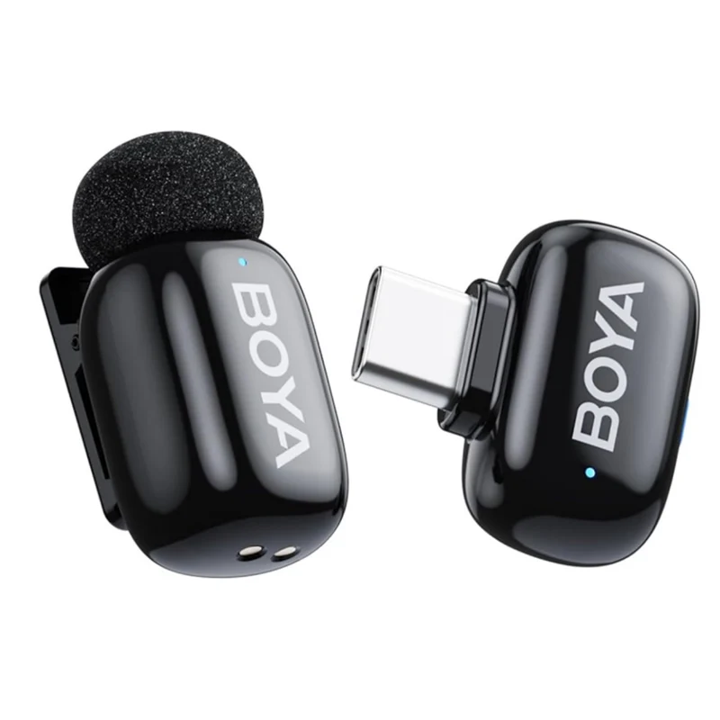 BOYA Mini 2 Dual Wireless Microphone - USB-C (Black)