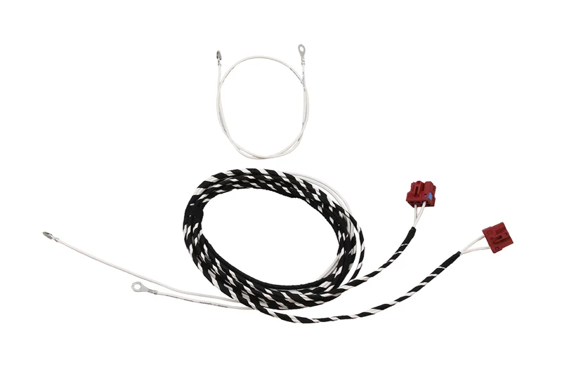 Seat heating with seat adjustment cable set for VW, Audi, Seat