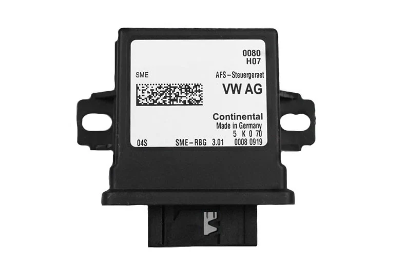 Control unit automatic headlight range control for VW Golf 7 - cornering light