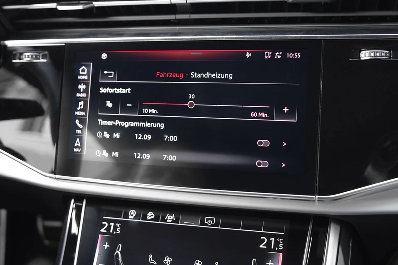 Retrofit kit auxiliary heating for Audi Q8 4M