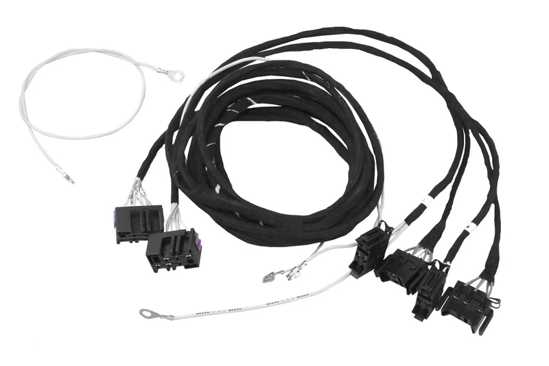 Seat heating cable set with seat adjustment for Audi 100 C4, 80 B4