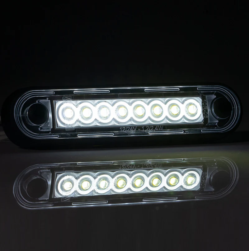 Fristom Long LED Markeringsljus i vitt, bärnsten och rött