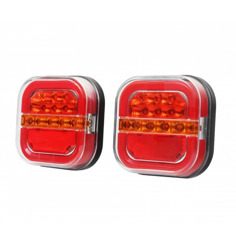 Neon LED-släpvagnsljus med dynamisk blinkers