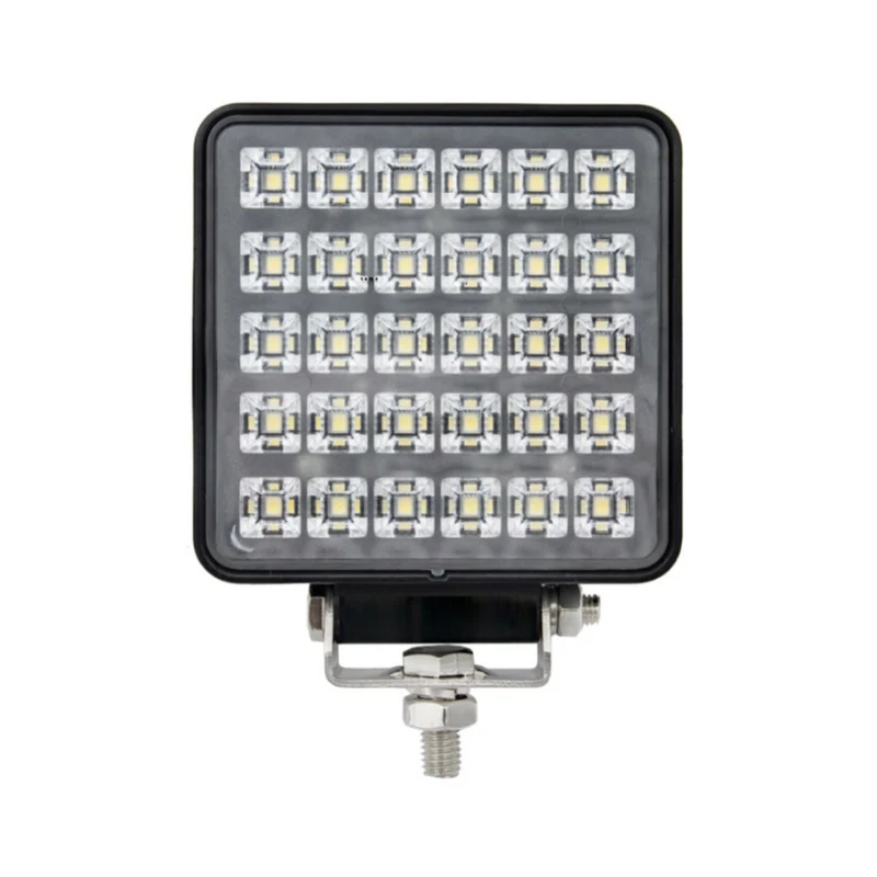 Premium fyrkantig LED-arbetslampa med rostfritt fäste / 30W