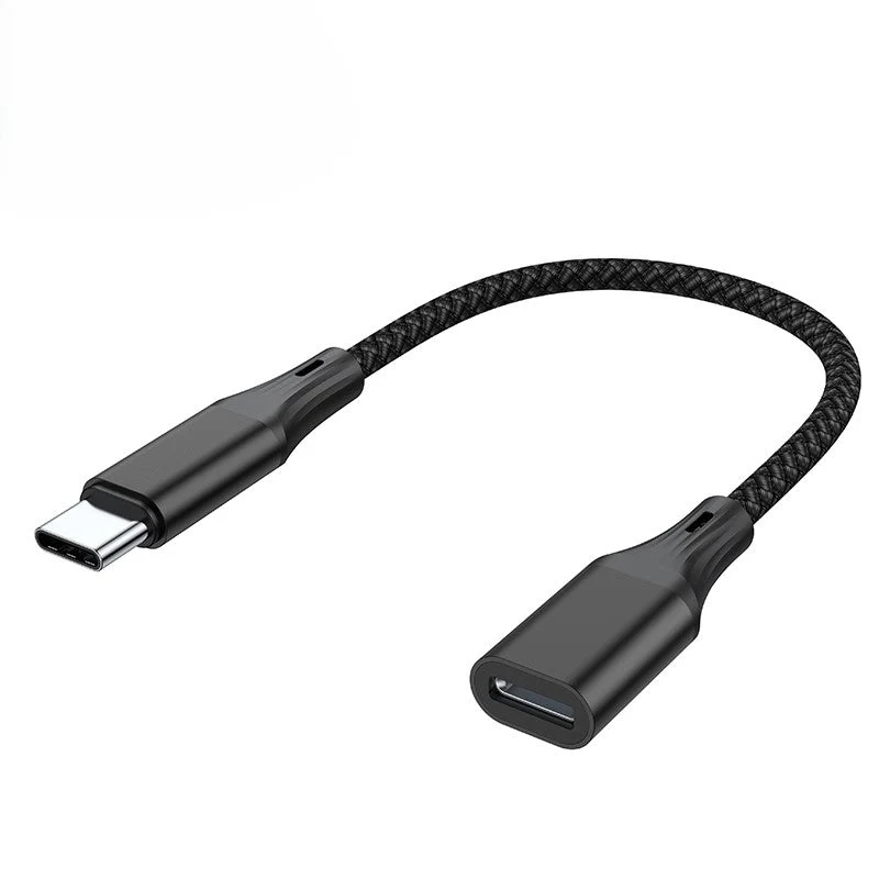 NÖRDIC USB-C hane till Lightning hona-adapter 15 cm