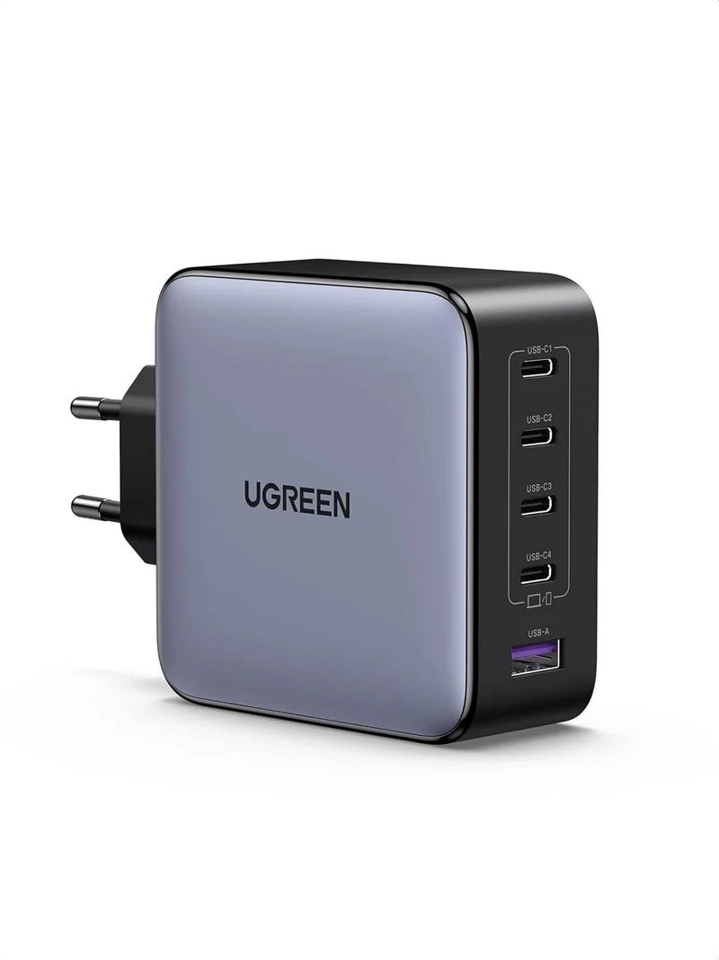 UGREEN Nexode 100W USB C-laddare 5-portars GaN-laddare