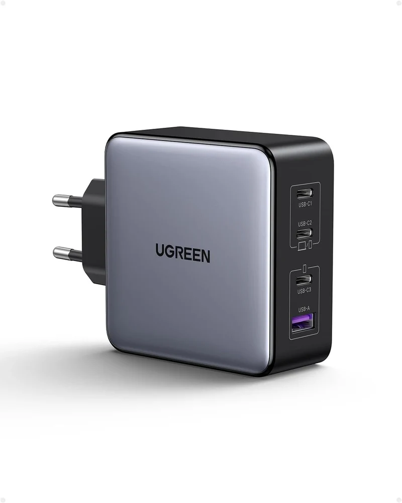 UGREEN Nexode X 160W USB C-laddare, PD 3.1 4-portars GaN-laddare
