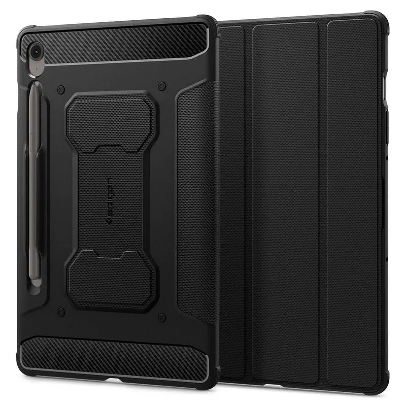 Spigen Samsung Galaxy Tab S10 FE+ 13.1 Rugged Armor Pro Case (Black)