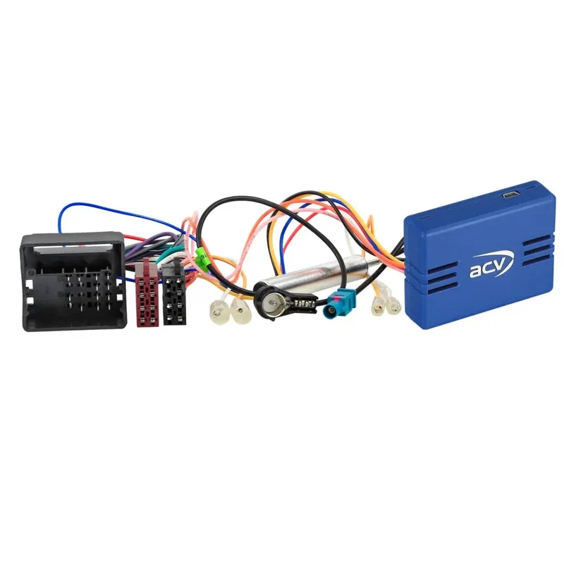 CAN Citroen/Peugeot Quadlock>ISO/Antenne Fakra>ISO