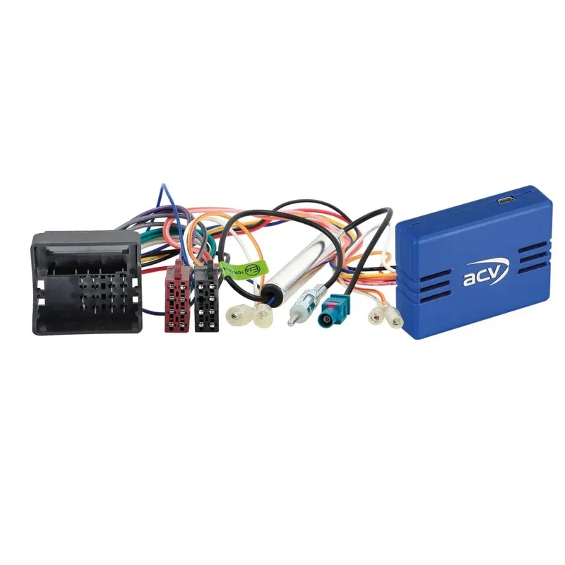 CAN Citroen/Peugeot Quadlock>ISO/Antenne Fakra>DIN