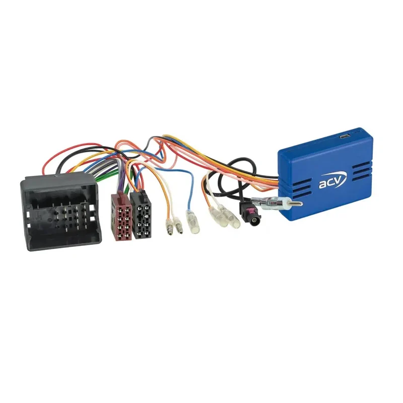 CAN Mercedes/VW Quadlock>ISO/Antenne Fakra>DIN