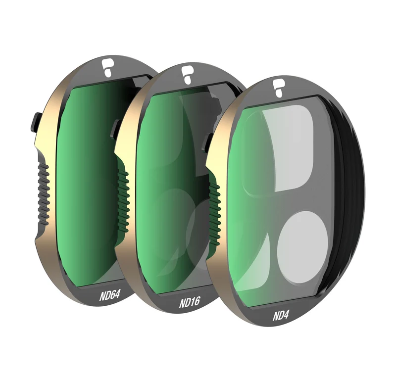 PolarPro 3-pack Shutter Collection ND Filters for DJI Mavic 4 Pro [ND4/16/64]