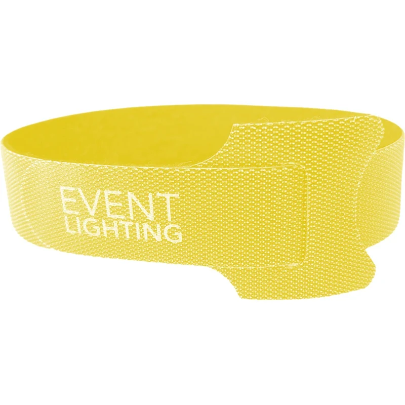 Event Lighting VT50L150Y - Velcro Tie 50-Pack (Yellow)