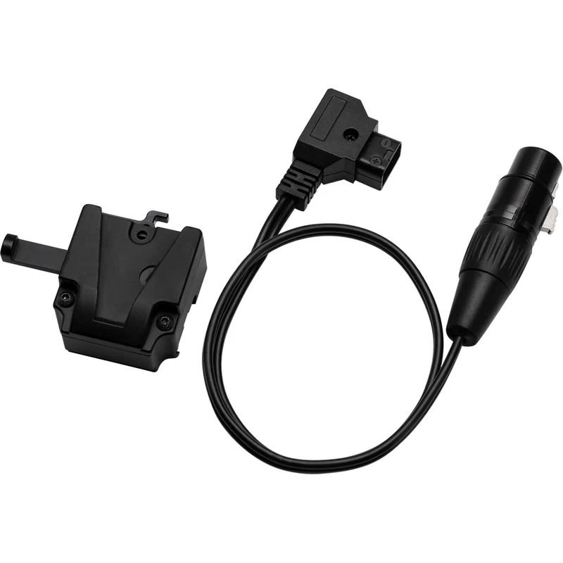 Colbor VMXLR3F0.5 - V-Mount Adapter & D-Tap to XLR Cable Kit