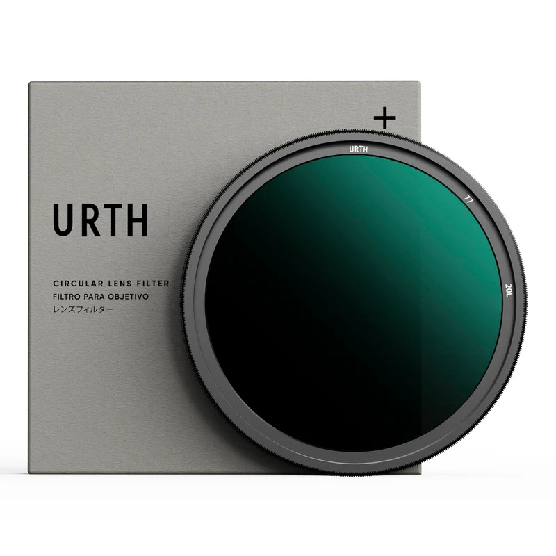 Urth 77mm ND8-128 (3-7 Stop) Variable ND Lens Filter (Plus+)