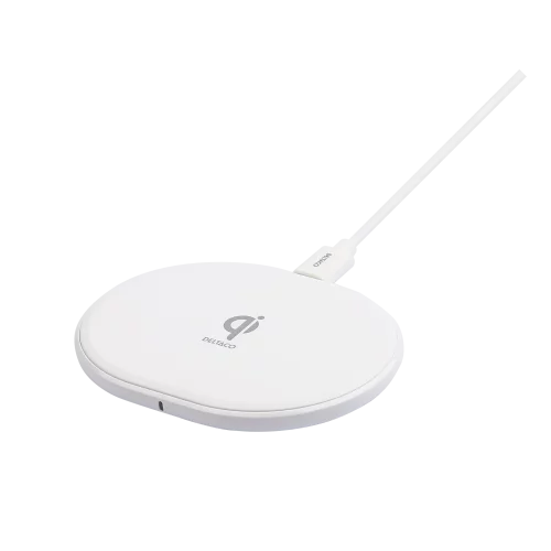 DELTACO trådlös laddare USB-C 10W certifierad