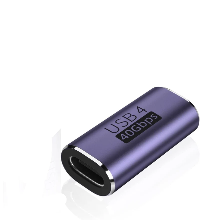 NÖRDIC USB4 förlängningsadapter hona till hona 40G 8K60Hz PD100W