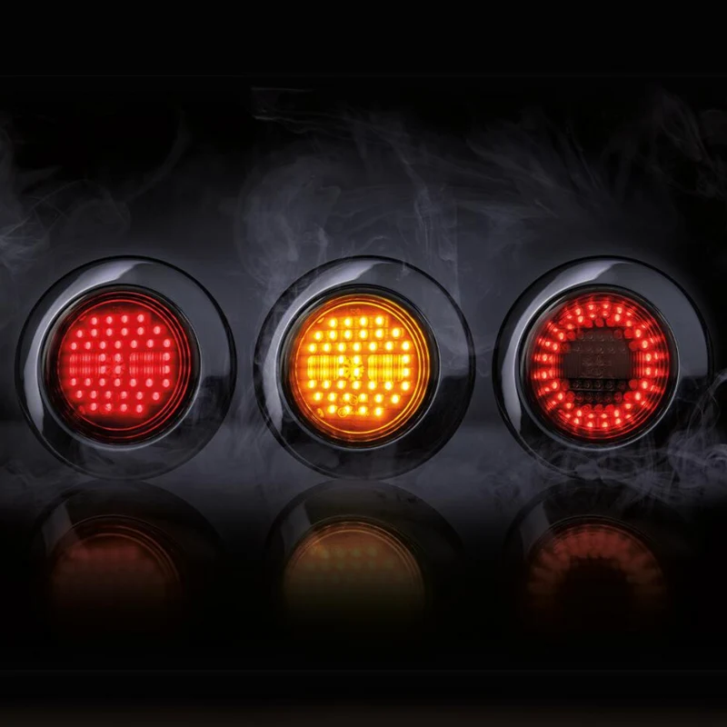 Strands Dark Knight IZE Round Stop, Tail & Indicator Light