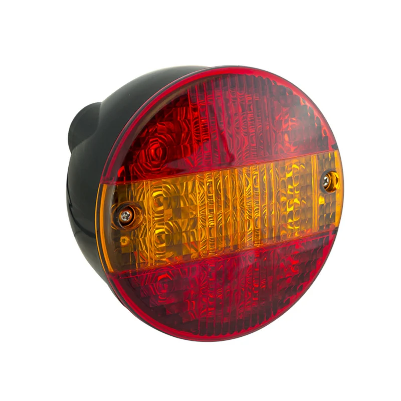 LED Round Trailer Burger Light för Lastbilar & Trailers / Djupfäste