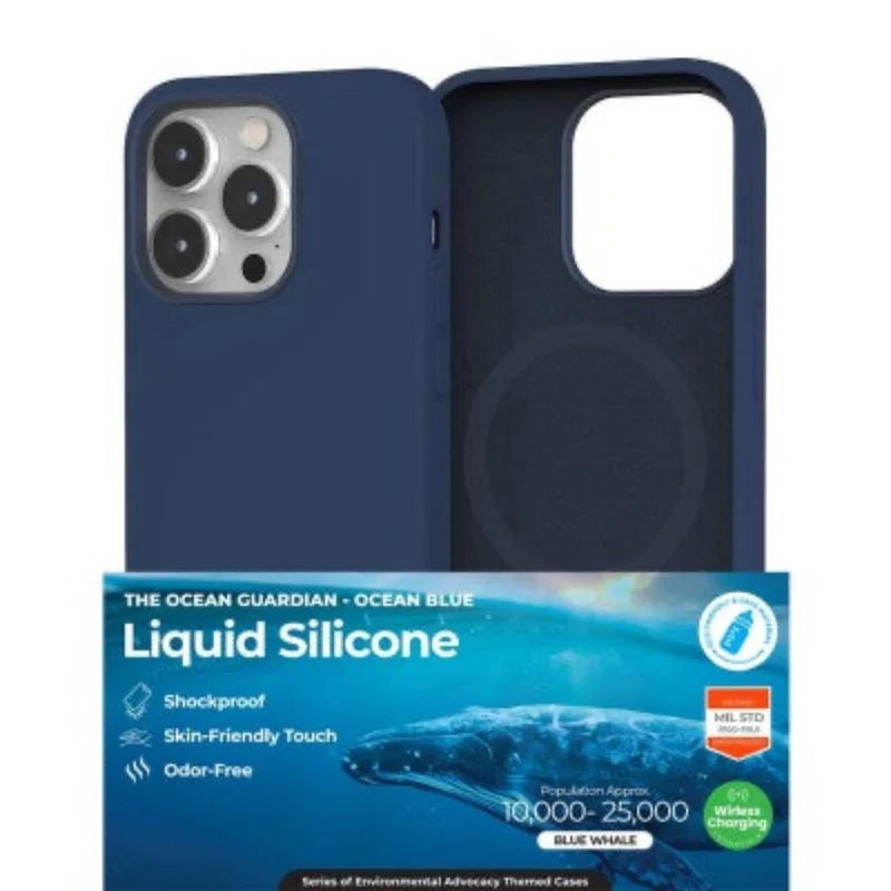 Redefine Liquid Silicone For iPhone 16 Plus - Navy