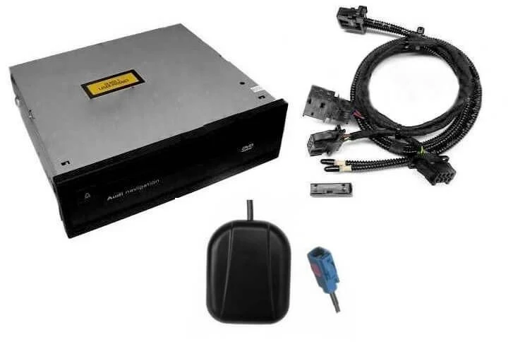 DVD Navigation retrofit for Audi A8 4E - "Complete"