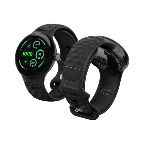 Spigen Pixel Watch 5/4/3 45mm Parallax Watch Band (Black)