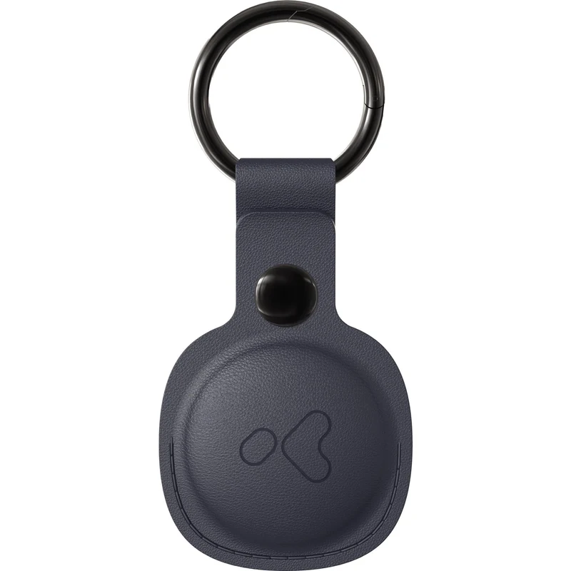Klip Luxe AirTag Holder (Navy)