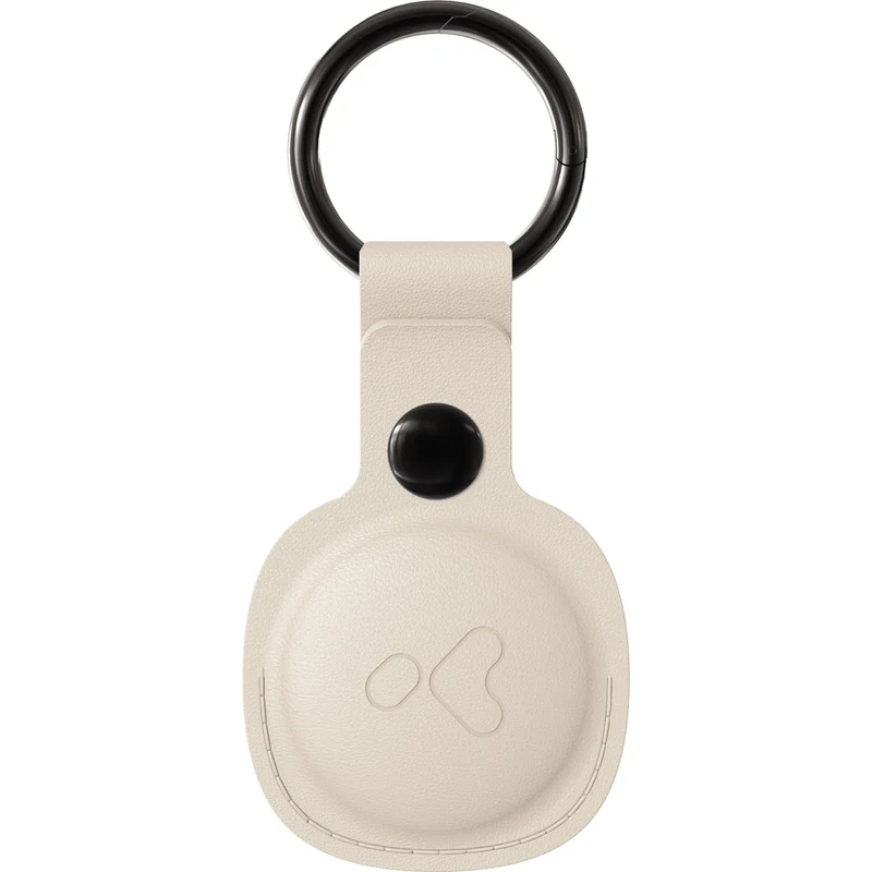 Klip Luxe AirTag Holder (Sandstone)