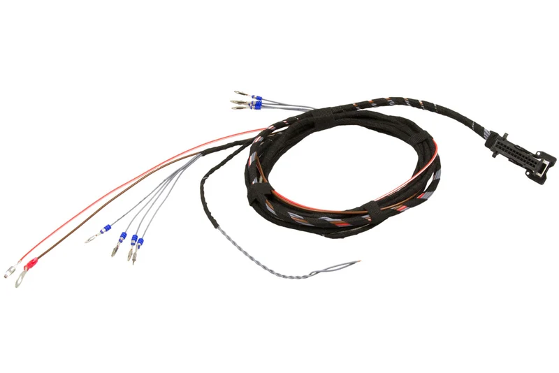 Cable set automatic headlight leveling for VW Scirocco with electr. damping control