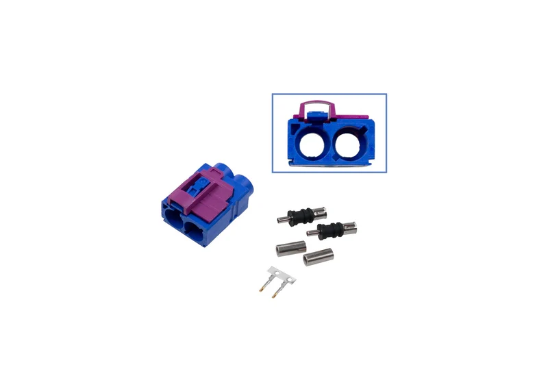 FAKRA double socket - female