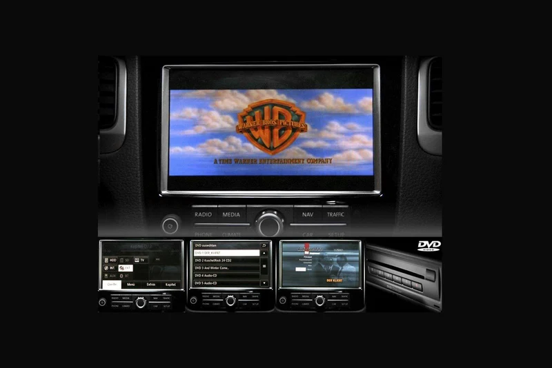 DVD changer cable set for VW Touareg 7P