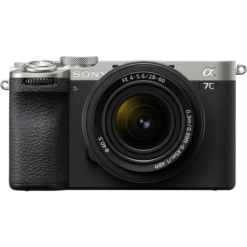 Sony Alpha A7C II Full Frame Mirrorless Camera with 28-60mm Kit (Silver)