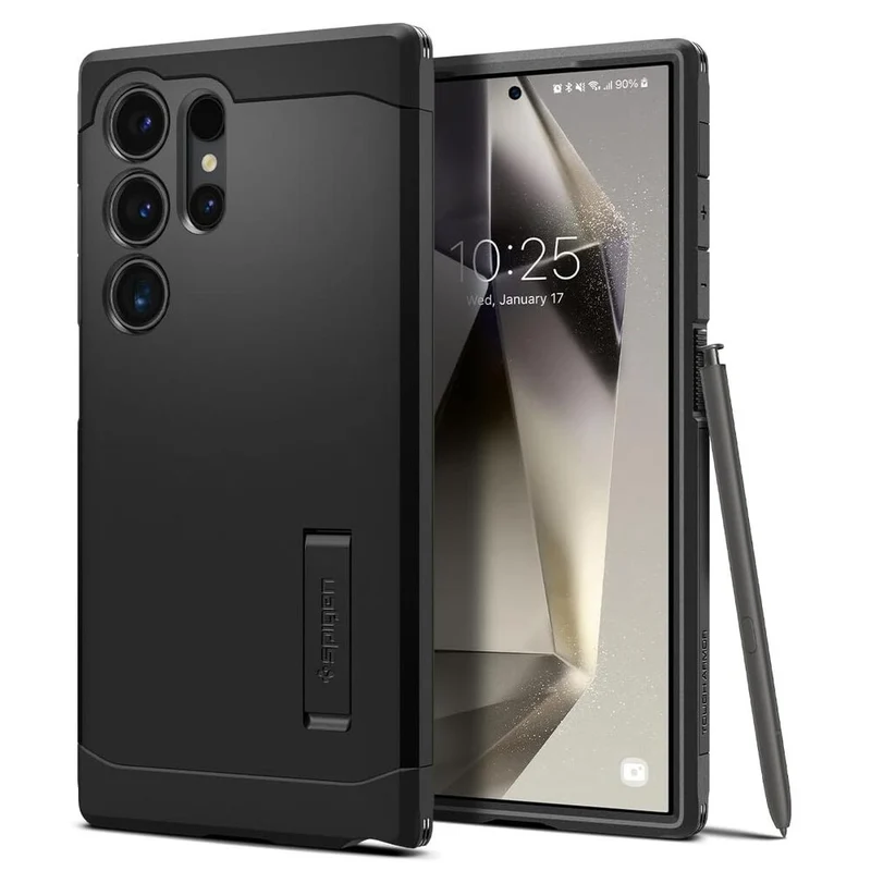 Spigen Samsung Galaxy S24 Ultra Tough Armor Case - Black