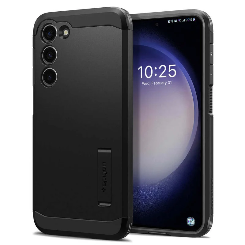 Spigen Samsung Galaxy S23 Plus Tough Armor Case - Black