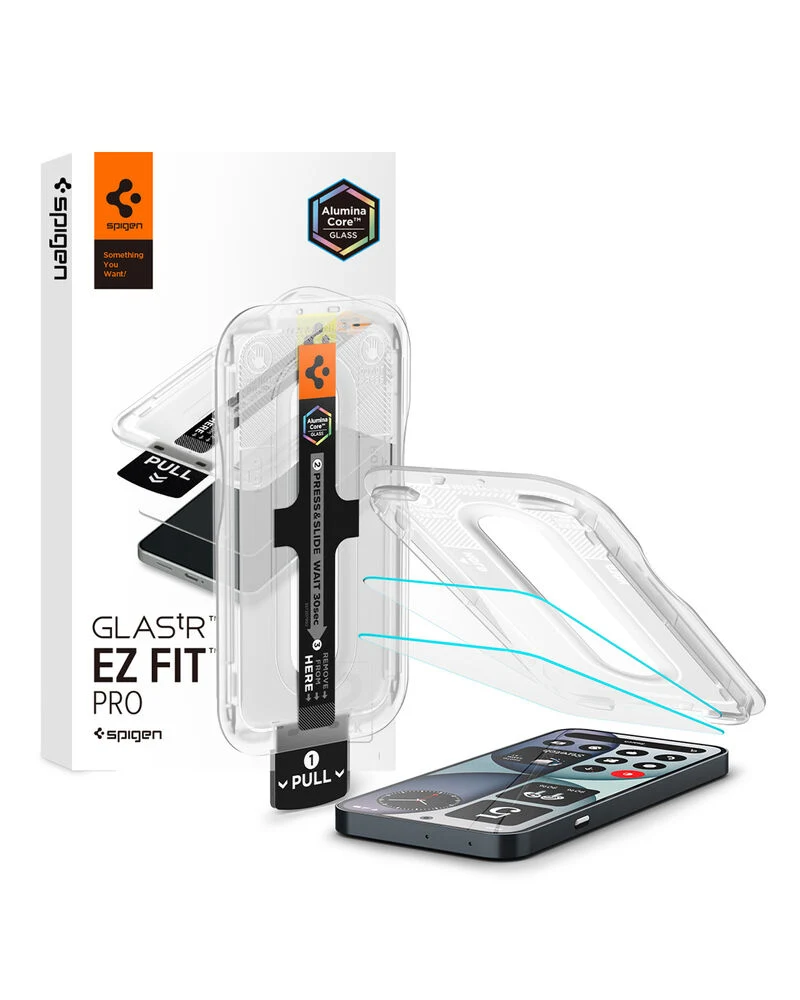 Spigen Nothing Phone (4a) GLAS.tR EZ Fit Pro Screen Protector 2PCS (Clear)
