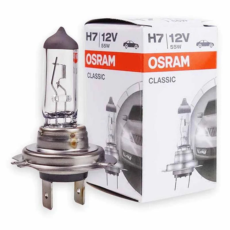Osram Bilstrålkastare Glödlampa / 12v 55w H7 / Mest populär