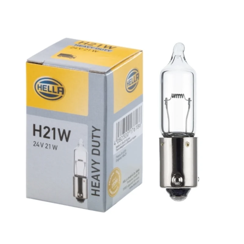 24v 21w H21w BAY9 / Volvo Indikator / Pack om 10