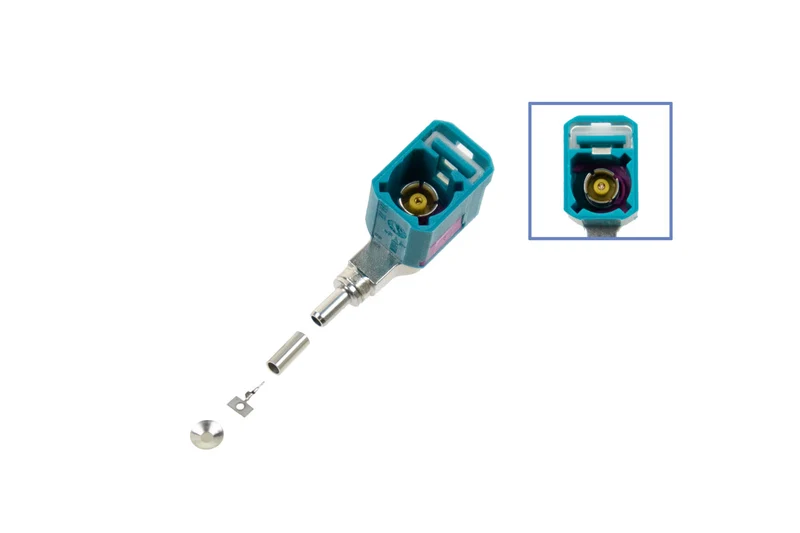 FAKRA socket - angled