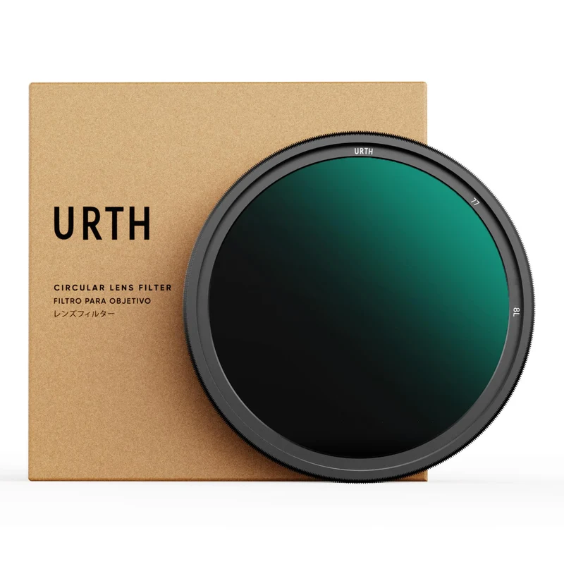 Urth 77mm ND2-400 (1-8.6 Stop) Variable ND Lens Filter