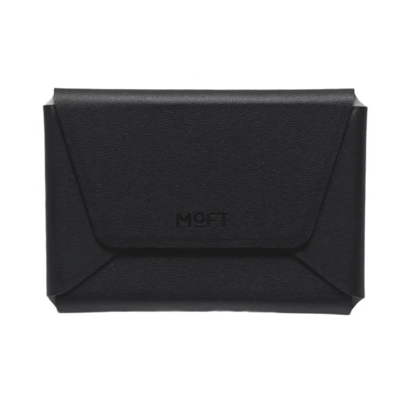 MOFT MagSafe Magnetic Card Holder Snap Field Wallet With Stand - Jet Black