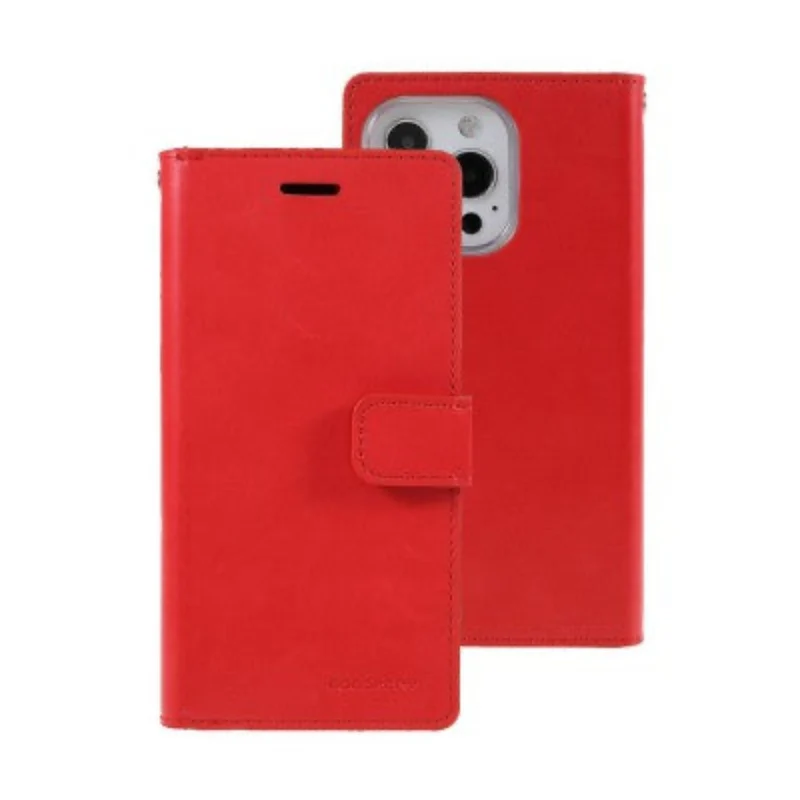 Goospery Mansoor Diary for iPhone 16 Plus - Red