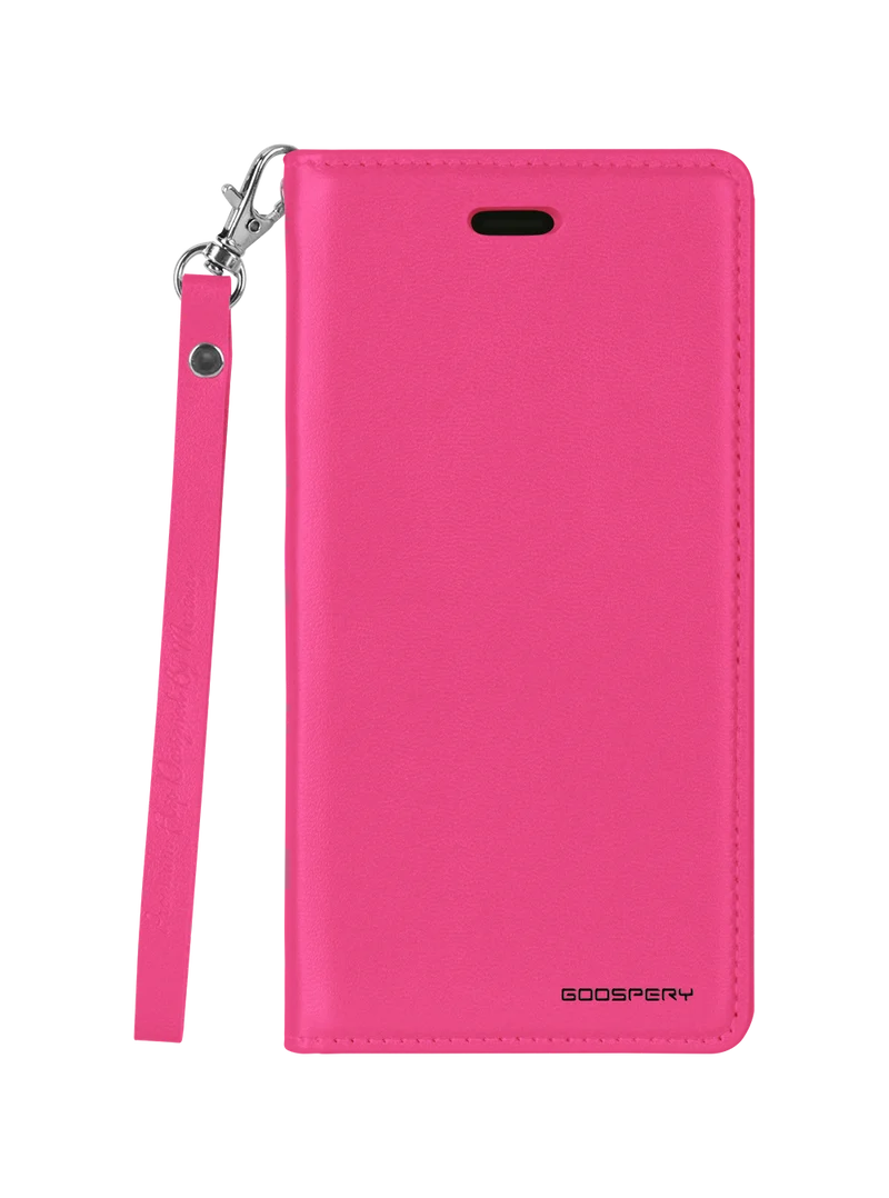 Goospery Bluemoon Flip Case for iPhone 13 mini - Hotpink