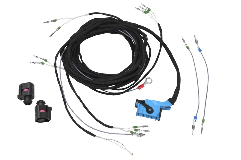 Auto-Leveling Headlights & curve light cable set for Audi A3 8P